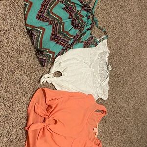 Lot of 5 small tanktops